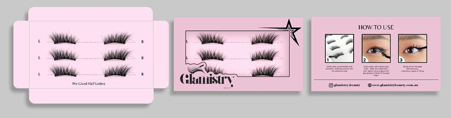 Pre glued Lashes